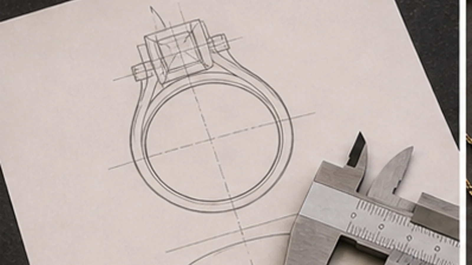 Engraving and personalization workflow for source files, wording, and ring placement